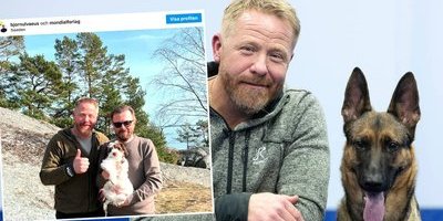 Björn Ulvaeus tog hjälp av TV4-experten Fredrik Steen med nya hunden