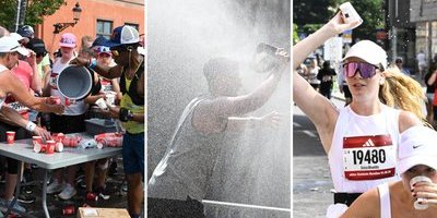 Stockholm Marathon i gång i hettan