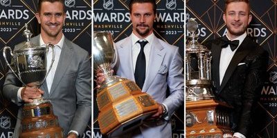 Erik Karlsson, Linus Ullmark och Mikael Backlund prisade på NHL Awards