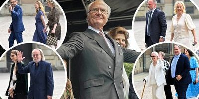 Här återförenas Abba framför kungen på slottet – de får Vasaorden av Carl XVI Gustaf