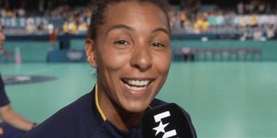 Jamina Roberts kupp i live-tv: "Var på sin plats"