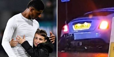 Marcus Rashford i trafikolycka – kraschade lyxbilen