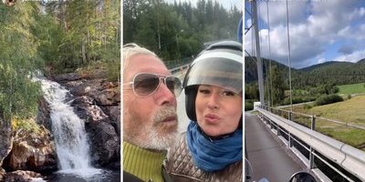 Julia på kärlekssemester med 44 år äldre Sven-Erik