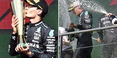 George Russell fråntas segern – Hamilton vann Belgiens GP