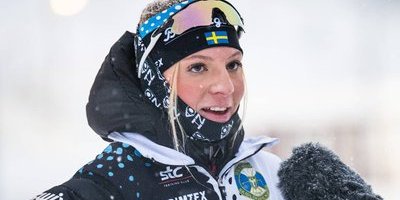 Elsa Tänglander vinner JVM-guld i skidskytte