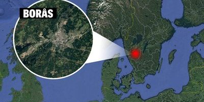 En till sjukhus efter lägenhetsbrand i centrala Borås 