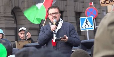 JUST NU: El-Haj från scen: "Apartheidregim"