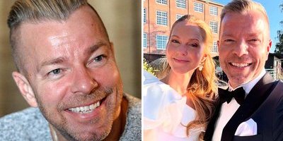 STORT GRATTIS: Casper Janebrink har gift sig med Therese – nya bilderna från hemliga vigseln