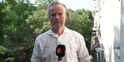 TV4-reportern på plats i Ukraina: "Hela rummet skakade"