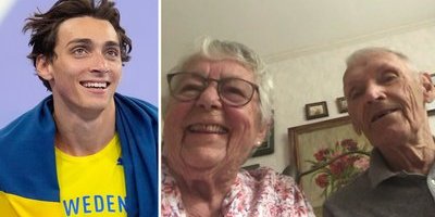 Så firar "Mondos" mormor och morfar barnbarnets sagolika OS-bragd