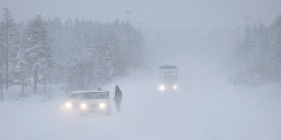 SMHI:s varning – här blir det snöoväder i helgen