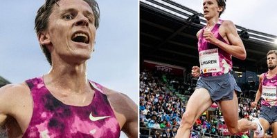 Andreas Almgren sätter nytt svenskt rekord på 5000 meter