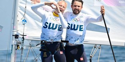 Svenska seglingsparet tar OS-brons