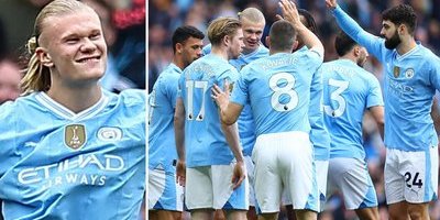 Manchester City ny serieledare efter kross mot Luton