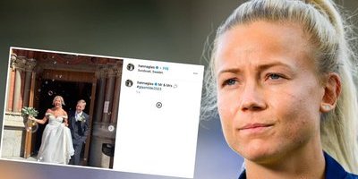 Hanna Glas om bröllopet: "Tacksam över att kunna lägga energi på det och inte VM" 