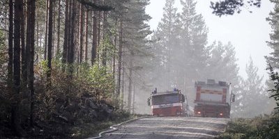 Risk för skogsbränder – med snabb och intensiv spridning