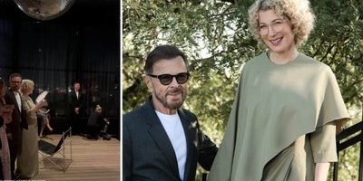 Björn Ulvaeus överraskning under bröllopet med Christina Sas