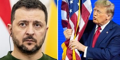 Zelenskyj: Jag förstår inte hur Trump kan vara på Putins sida