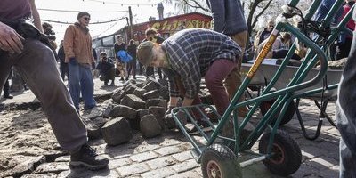 Sten för sten grävs upp för att befria Christiania från gängens våld