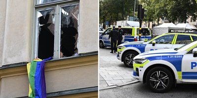 Person har tagit sig in på ambassad i Stockholm