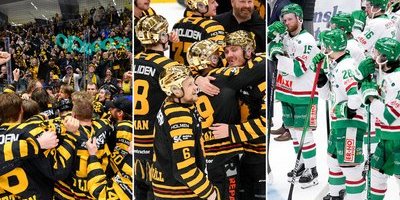 Skellefteå AIK svenska mästare – guldfirande på hemmaplan