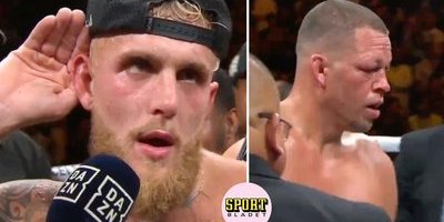 Jake Paul till Nate Diaz efter fighten: "Vill ha 100 miljoner!"