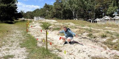 Vädret avgör allt - dags för nästa del av skyddsvallarna på Näset