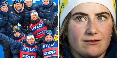 Ebba Andersson petas i mixedstafetten