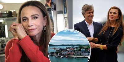 Lena Olin säljer villan i Stockholms skärgård