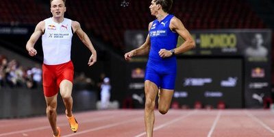 Duplantis vann stjärnduellen på 100 meter