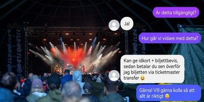 Här blir TV4:s reporter blåst på Way Out West-biljetten