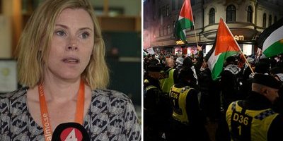 Desinformation efter protesterna – påstås visa stenkastning och angrepp