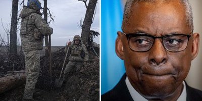 USA:s försvarsminister: "Ukrainas överlevnad är i fara"