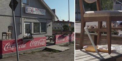 Misstänkte mördaren satt på pizzerian i timmar före skjutningen