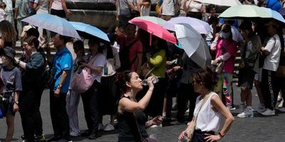 Rekordtemperaturer: Värmevarningar utfärdas i 16 italienska städer