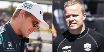 Nattsvart för svenskarna i Indycar