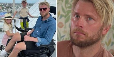 Fembarnspappan Torsten har ALS: "Kan inte längre bära mina barn"