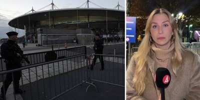 4 000 poliser och militärer i Paris – inför orolig fotbollsmatch