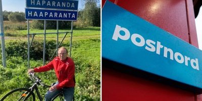 Thomas snabbare än Postnord – på cykel 