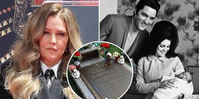 Lisa Marie Presley gick ner i pappa Elvis kista efter hans död