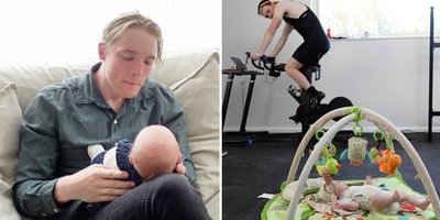 Sebastian Samuelsson om nya pappalivet