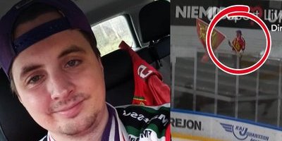 Kim Sköld, 29, åkte själv till Umeå för att se Mora förnedras