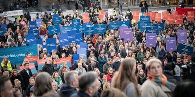 Demonstration mot "angiverilag": "Ska inte ägna oss åt sånt"