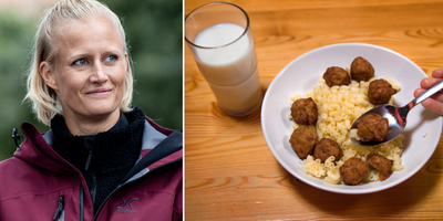 Klüft: Köttbullar varje dag inte vägen till hälsa