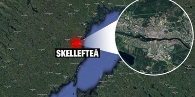 Brand i hus i Skellefteå