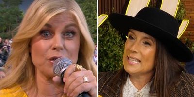 Jill Johnson om Pernilla Wahlgren som allsångsledare