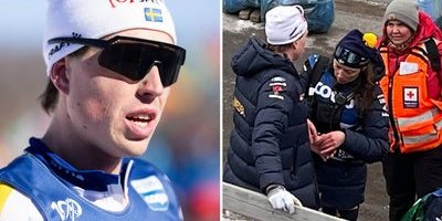 William Poromaas blodiga krasch innan upploppet