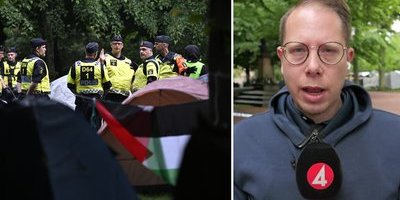 Polisen har tömt  tältlägret i Lund: "Fick en tidsfrist på 20 minuter"