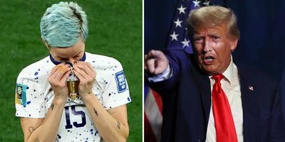 Donald Trump hånar Megan Rapinoe efter uttåget: "Snygg straff"