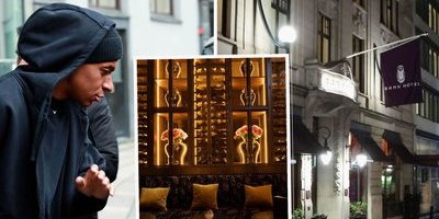 Polisen undersökte privat bar på Bank hotel efter Mbappés besök